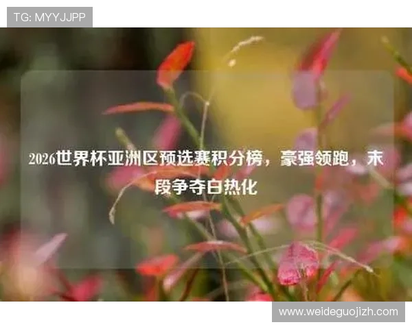 世界杯预选赛积分榜实时追踪最新排名情况为你提供最权威的比赛数据分析